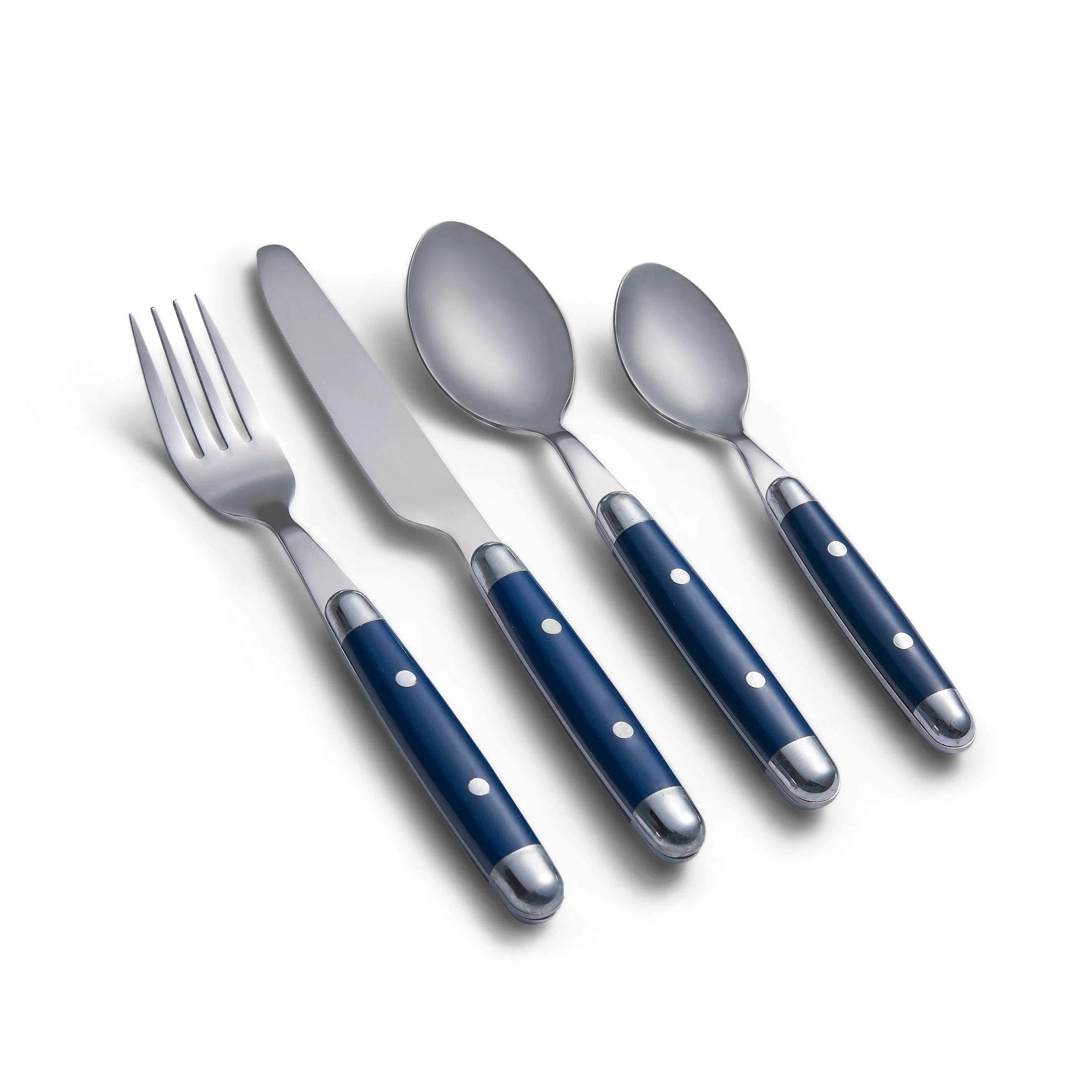 Jubilee Blue 16-Piece Flatware Set